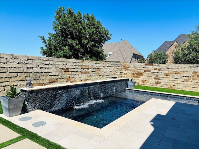 4600 Autumn Sage Dr, Prosper, TX 75078 - view of swimming pool with a fenced backyard