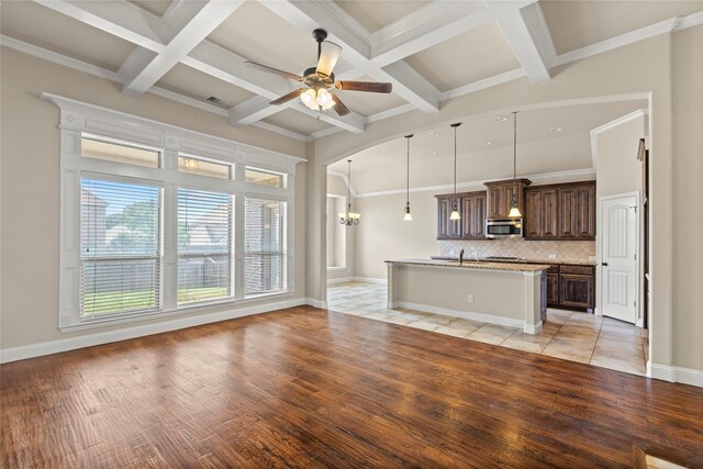 612 Buelwood Ct, Desoto, TX 75115 - view of front of house with a front yard, brick siding, and a chimney