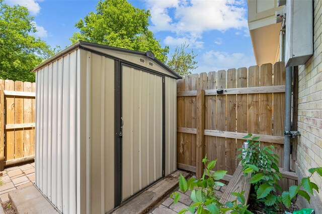 1905 W Morton St Unit 5, Denison, TX 75020 - view of shed featuring fence