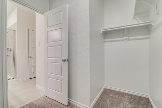 3800 Parsons St, Crandall, TX 75114 - walk in closet featuring light colored carpet