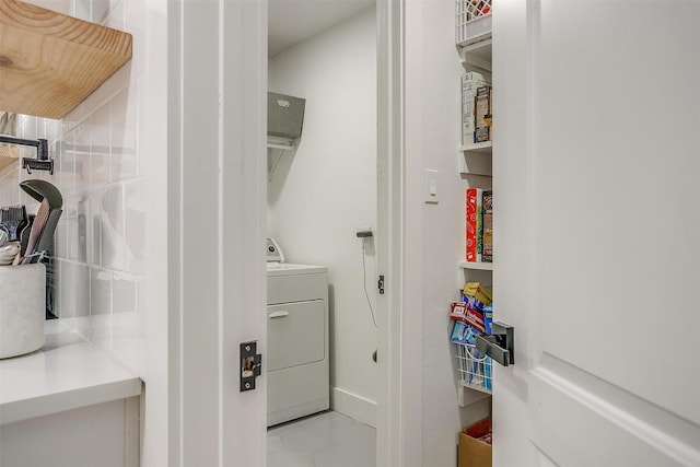 3113 Westfield Ave, Fort Worth, TX 76133 - washroom featuring washer / dryer and laundry area