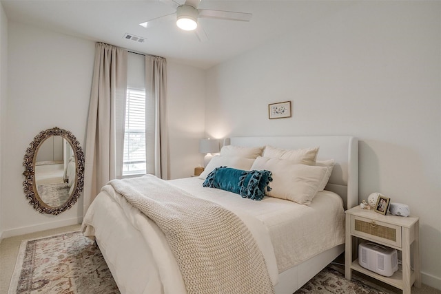 1512 Trailblazer Way, Northlake, TX 76247 - carpeted bedroom with baseboards and ceiling fan