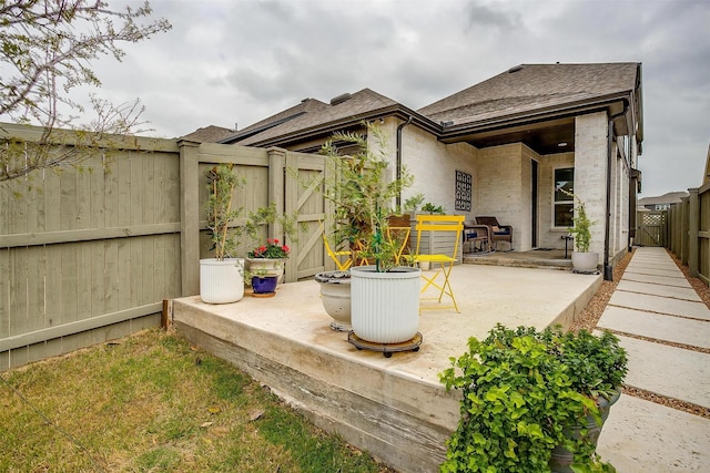 1512 Trailblazer Way, Northlake, TX 76247 - fenced backyard with a gate and a patio