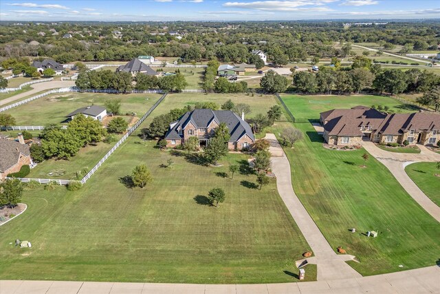 drone / aerial view