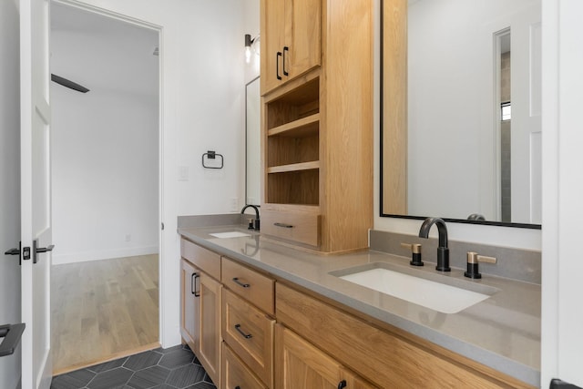 12479 Palmer Dr, Fort Worth, TX 76179 - bathroom with double vanity