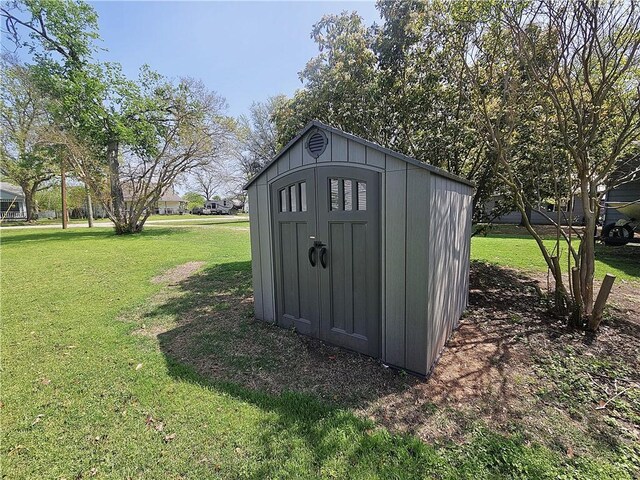 1100 Tyler St, Thornton, TX 76687 - view of shed