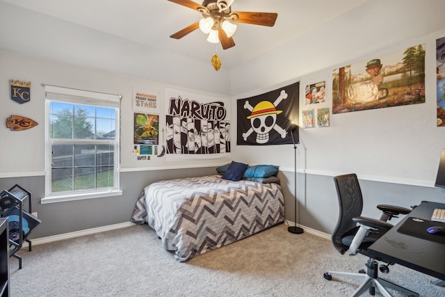 8312 Rancho De La Osa Trl, Mckinney, TX 75070 - bedroom with carpet, baseboards, and a desk