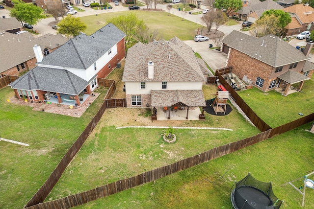 8312 Rancho De La Osa Trl, Mckinney, TX 75070 - aerial view of residential area