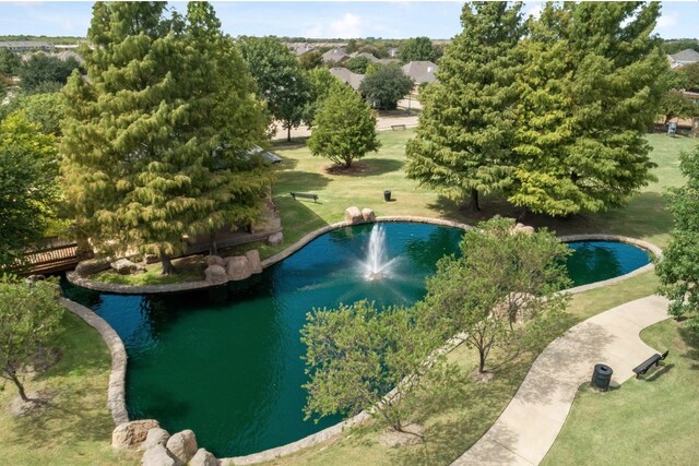 8312 Rancho De La Osa Trl, Mckinney, TX 75070 - bird's eye view of a nearby body of water