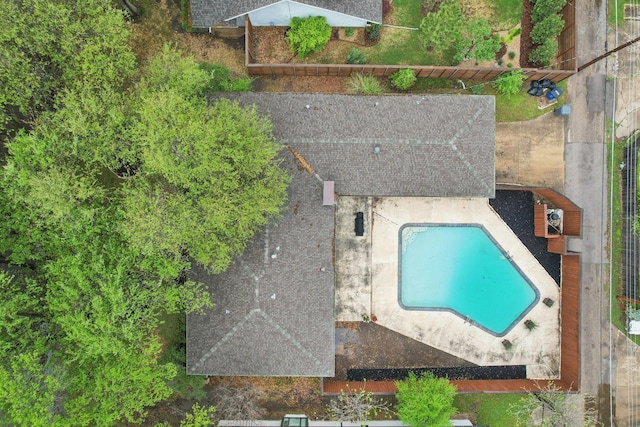 3139 Citation Dr, Dallas, TX 75229 - bird's eye view of a pool