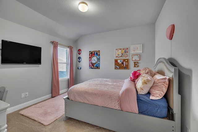 5420 Otter Trl, Fort Worth, TX 76179 - carpeted bedroom featuring baseboards and a textured ceiling