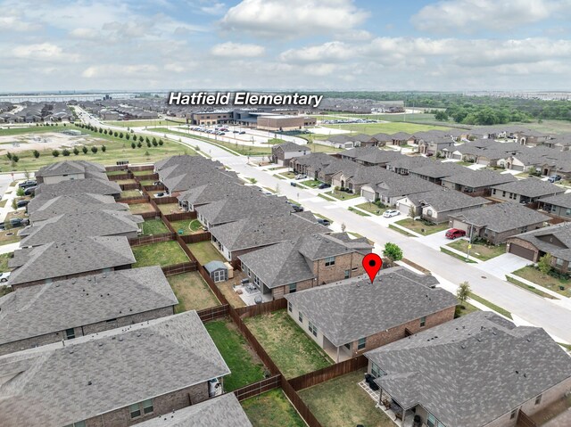 825 Blackhorse Trl, Fort Worth, TX 76247 - aerial view of residential area
