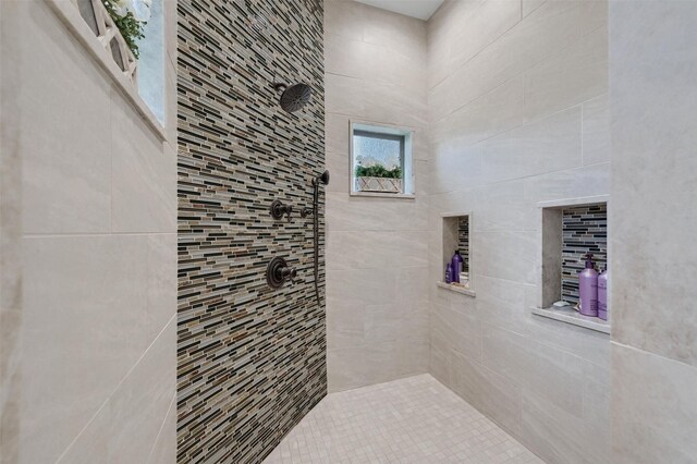 7545 Colton Ln, Pilot Point, TX 76258 - full bath with a tile shower