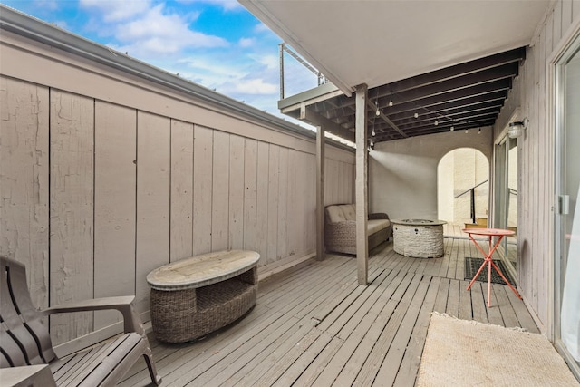 view of deck