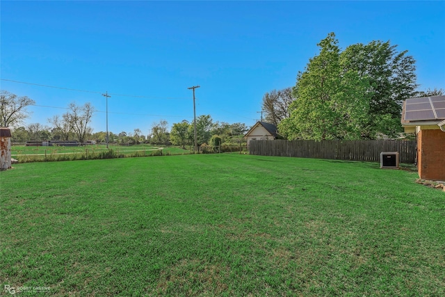1806 Ray Ave, Bossier City, LA 71112 - view of yard with central air condition unit and fence