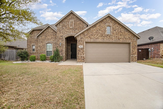 3014 Glenview Dr, Midlothian, TX 76065 - french provincial home with brick siding, driveway, and a garage