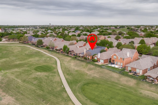 2212 Stone Creek Dr, Mckinney, TX 75072 - aerial view of residential area featuring a golf club