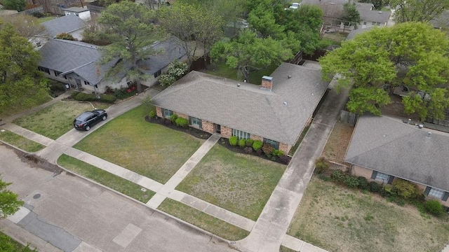 3336 Whitehall Dr, Dallas, TX 75229 - aerial perspective of suburban area