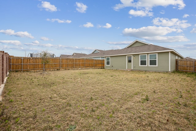 2728 Starwater Dr, Fort Worth, TX 76179 - back of house featuring a fenced backyard and a yard