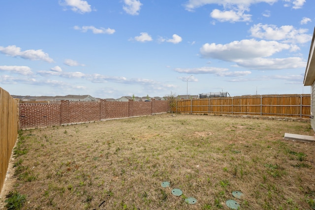 2728 Starwater Dr, Fort Worth, TX 76179 - view of yard featuring a fenced backyard