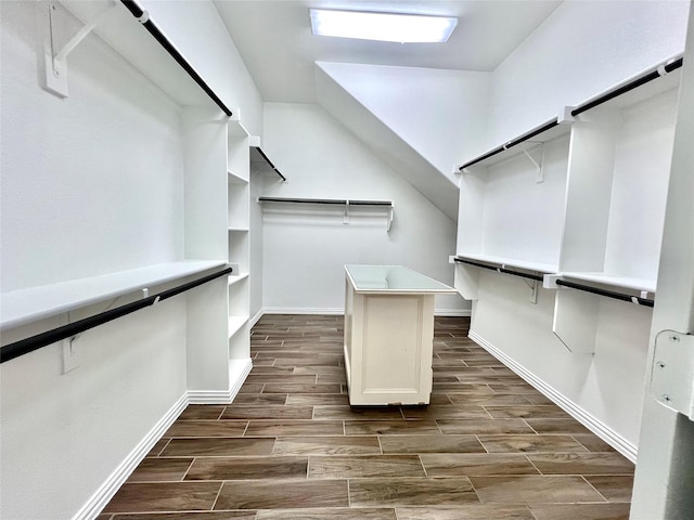 208 Equestrian Ln, Hickory Creek, TX 75065 - spacious closet featuring wood tiled floors