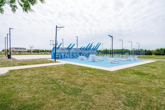 817 Layla Dr, Fate, TX 75087 - view of property's community with community basketball court