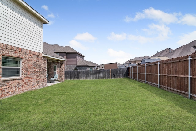 6417 Belhaven Dr, Fort Worth, TX 76123 - view of yard with a fenced backyard