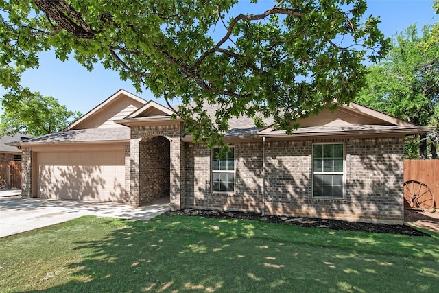 207 Shady Oaks Dr, Runaway Bay, TX 76426 - exterior space with concrete driveway and fence