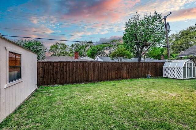 10606 Estate Ln, Dallas, TX 75238 - view of yard featuring an outbuilding and a shed