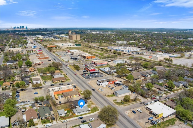 drone / aerial view