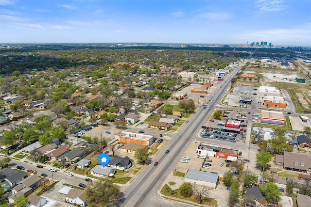 drone / aerial view