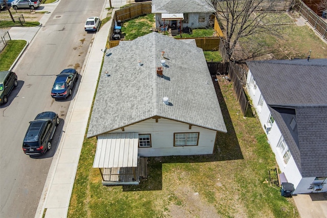 drone / aerial view