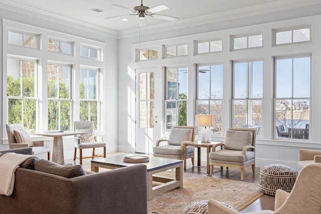 13270 Waterside Dr, Malakoff, TX 75148 - sunroom / solarium with french doors and plenty of natural light