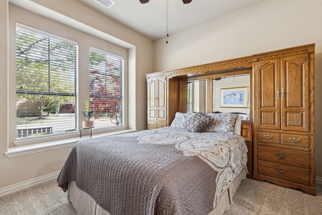 4513 Cherokee Dr, Mckinney, TX 75072 - bedroom with carpet flooring, baseboards, and ceiling fan