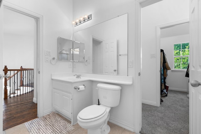 1891 Mustang Trl, Frisco, TX 75033 - bathroom with vanity and tile patterned flooring
