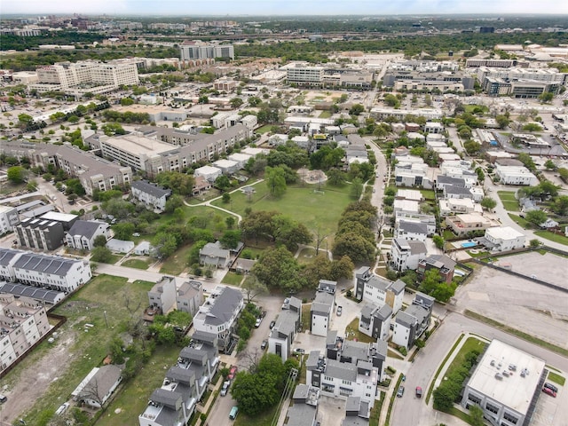 276 Currie St, Fort Worth, TX 76107 - bird's eye view featuring a view of city