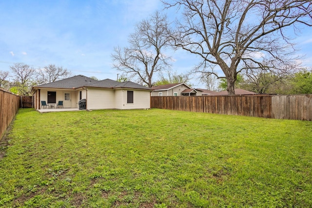 1321 S Montgomery St, Sherman, TX 75090 - view of yard featuring a patio