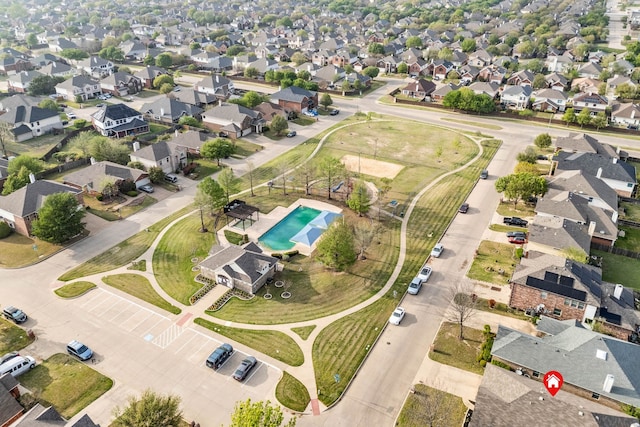 8329 Rolling Rock Dr, Fort Worth, TX 76123 - drone / aerial view featuring a residential view