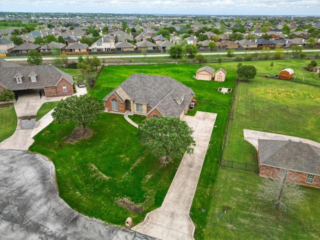 809 Chiswick Ct, Haslet, TX 76052 - aerial perspective of suburban area