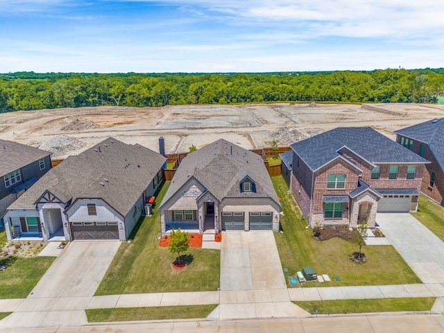 3432 Loftwood Ln, Anna, TX 75409 - aerial view of property and surrounding area