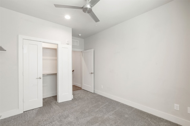 4914 Live Oak St Unit 7, Dallas, TX 75206 - unfurnished bedroom with carpet floors, baseboards, a closet, and recessed lighting