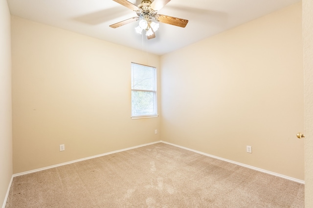 2515 Cambridge Dr, Heath, TX 75032 - carpeted empty room with baseboards and a ceiling fan