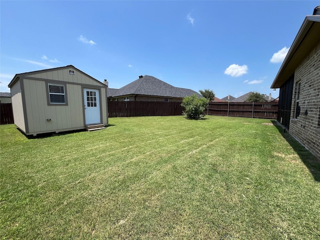 4315 Logan Cir, Granbury, TX 76049 - view of yard with an outbuilding