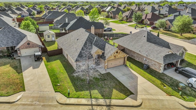 4315 Logan Cir, Granbury, TX 76049 - aerial perspective of suburban area