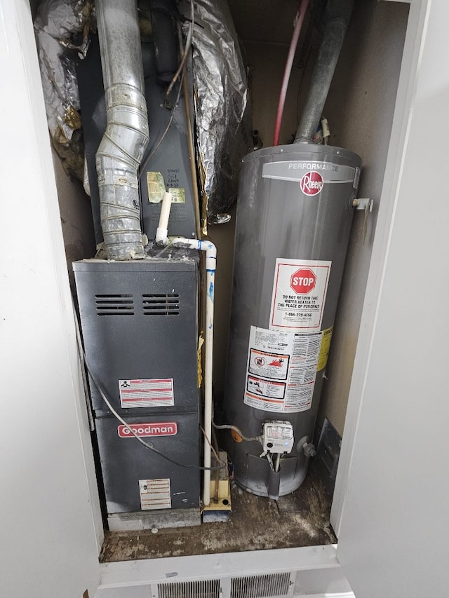 utilities with gas water heater