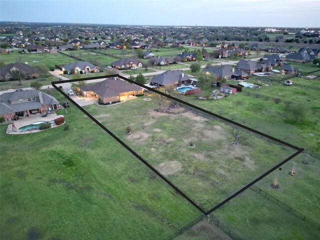 13111 Saint Orlin Way, Talty, TX 75126 - view of property location featuring nearby suburban area and property parcel outlined