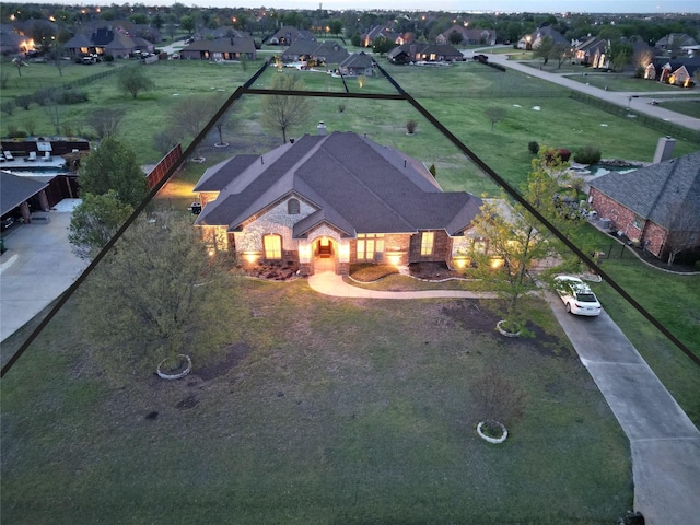 13111 Saint Orlin Way, Talty, TX 75126 - aerial perspective of suburban area