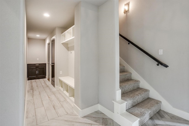 521 Echo Glade Ct, Azle, TX 76020 - mudroom with recessed lighting