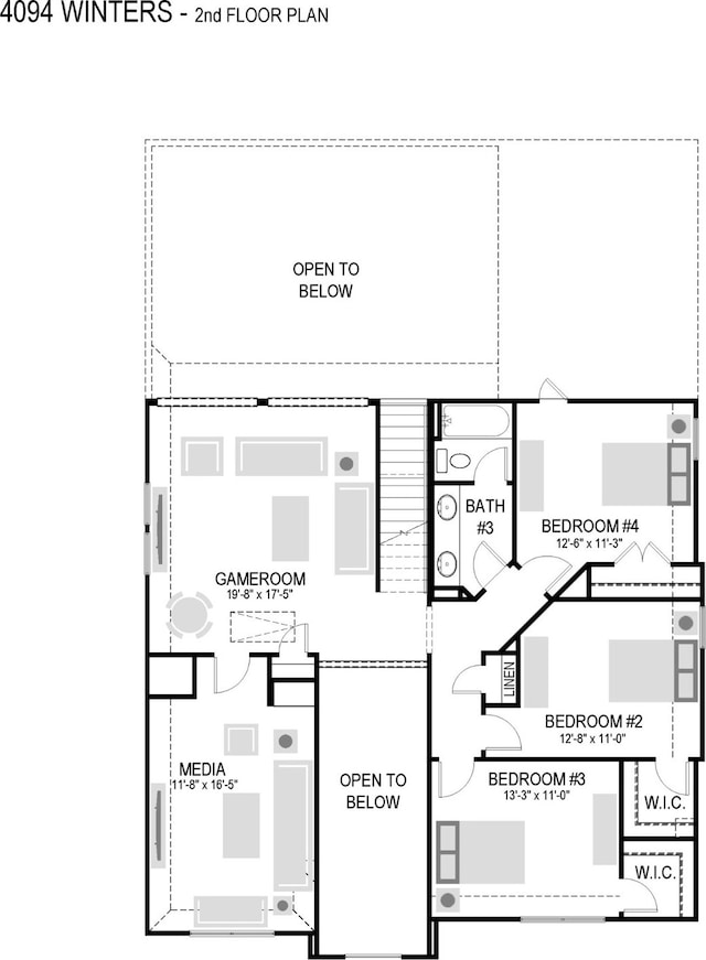 2756 Keokuk St, Fort Worth, TX 76179 - floor plan / room layout