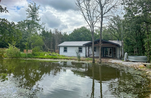 4088 County Road 2900, Dodd City, TX 75438 - water view featuring a forest